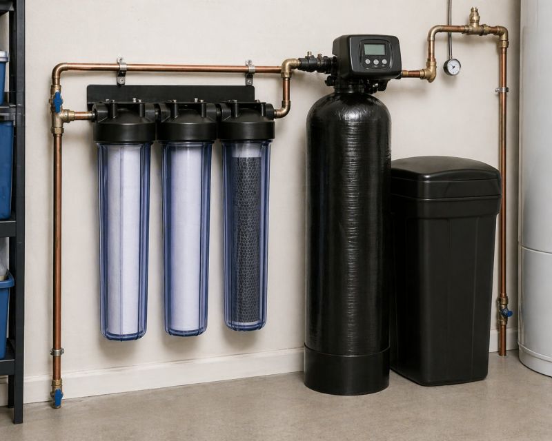 Water Filtration Installation in Asheville, NC